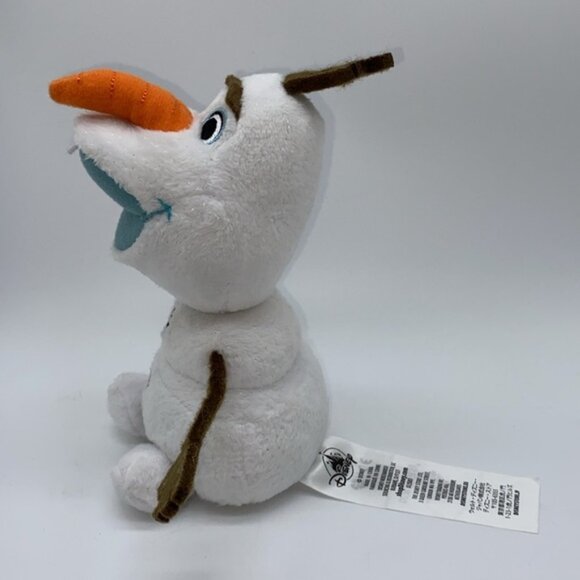Disney Store Frozen Olaf Snowman Plush Stuffed Animal Carrot Nose Toy 7” - Picture 3 of 9